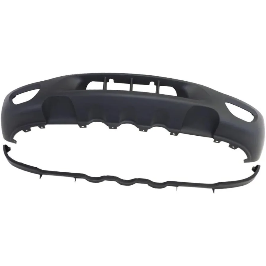 

Передний нижний бампер Valance темно-серый с отверстием для противотуманной фары без отверстия для фаркопа для 1999-2003 F-150 1999-2002 Expedition XL3Z17626D