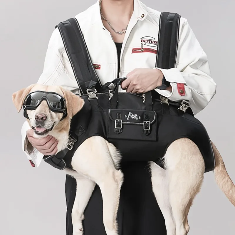Pet Supplies Comfortable Carrier for Dogs Oxford Dog Backpack Strong Bearing Capacity Pet Outdoor Portable Bags Dog Accessories