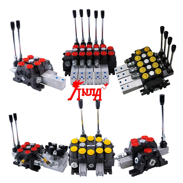 Hydraulic valve DCV series multi-channel hydraulic integral directional control valve for high-efficiency hydraulic systems