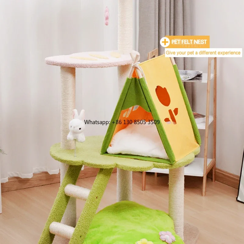 

Wholesale Manufacturer Detachable Cat Tent Felt
