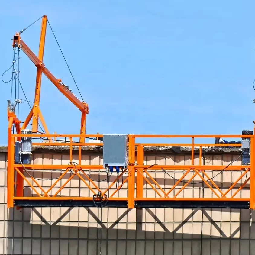 Zlp500 Working Platform Steel Suspended Platform Window Cleaning Machine Scaffolding
