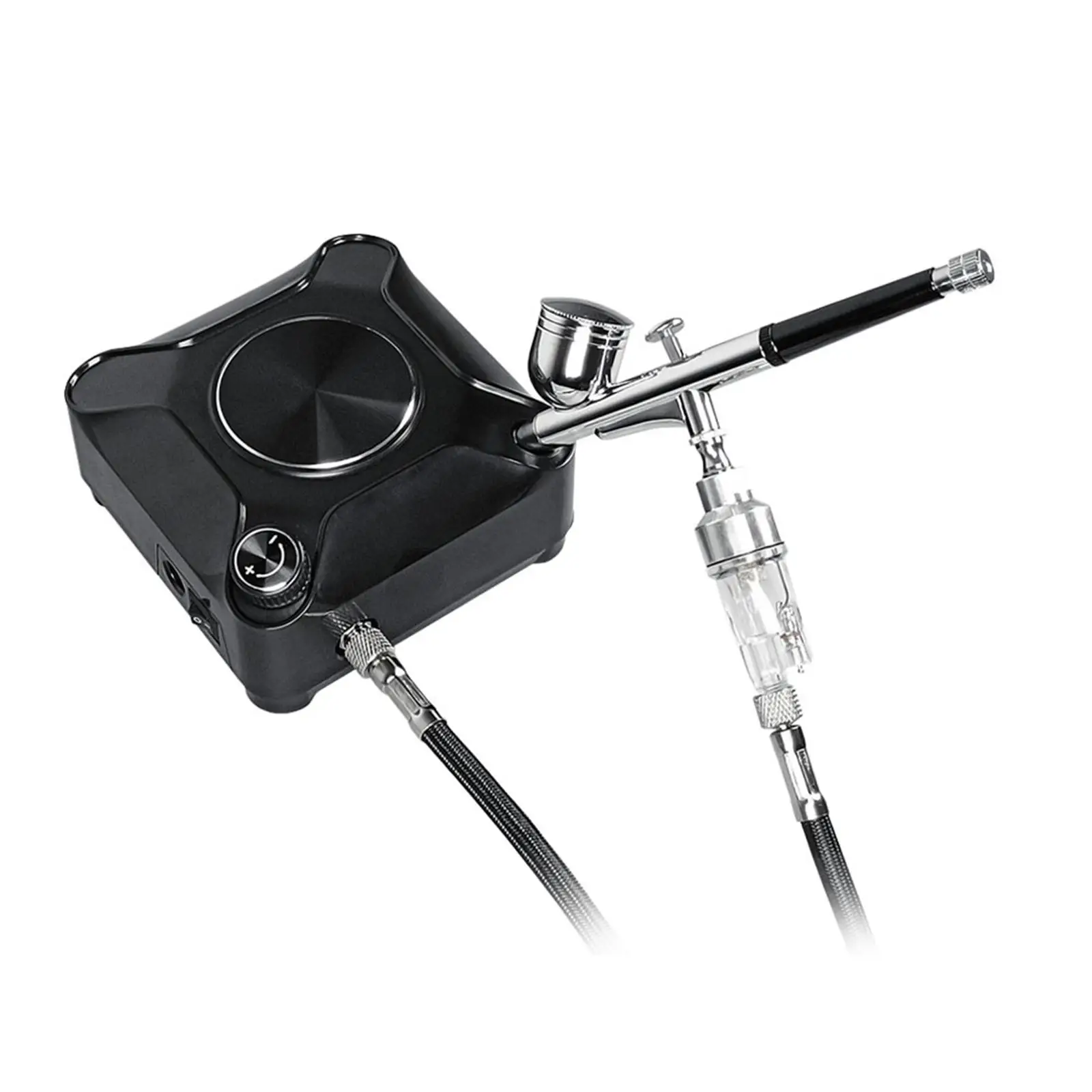 Air Compressor Kit Model Painting 25PSI Air Pressure Hobby Model Sprayer Paint Spray for Model Coloring Nail Art Makeup Salon