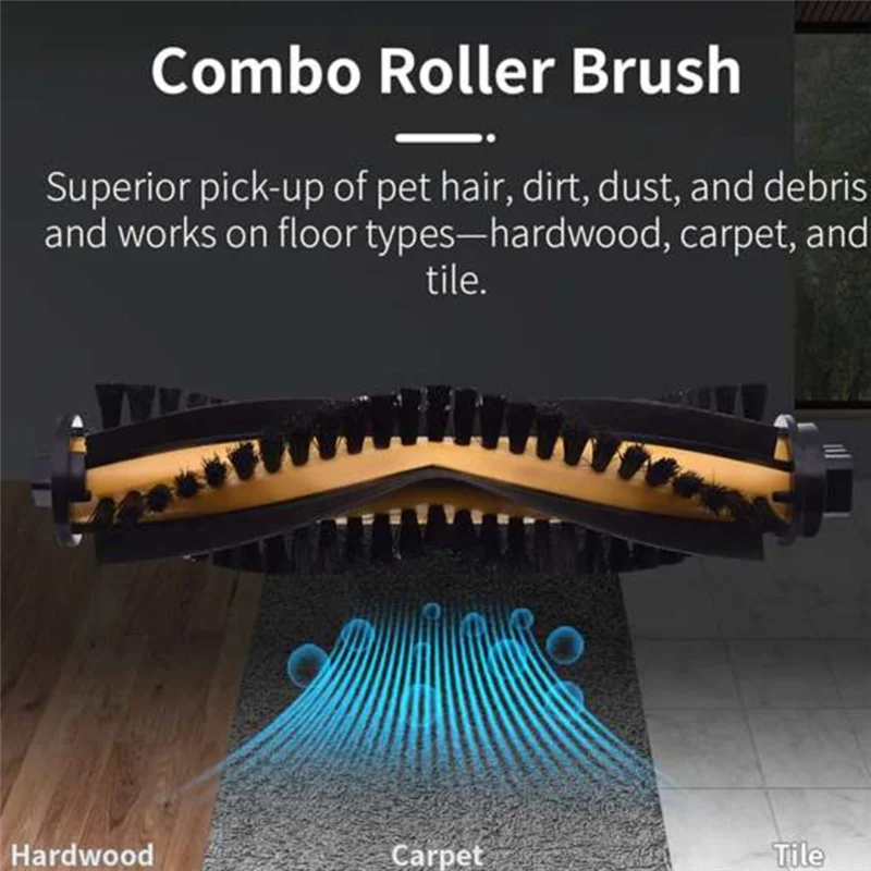 ABRG-مجموعة ملحقات لـ Ecovacs DEEBOT N79S N79 Eufy Robovac 11 11C Cecotec Conga Excellence 990 أجزاء المكنسة الكهربائية الروبوتية