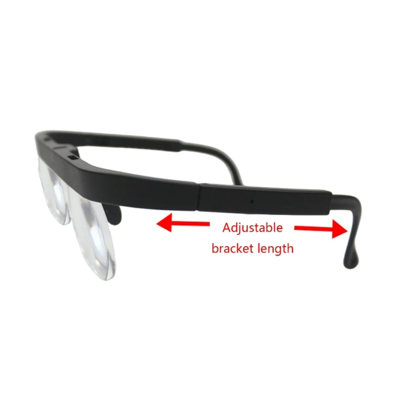 Portable Magnifier Eyewear 150% 250% 350% Magnifier For Embroidery Reading Dropship