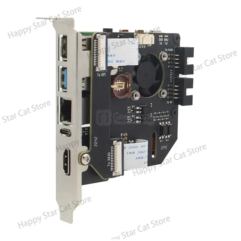 Raspberry Pi PiKVM-A8 HAT Remote Control PCIe Overip Server KVM CSI