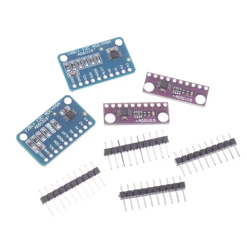 ADS1115 ADS1015 12/16 Bit I2C Module Precision 4-Channel Development Board With Pro Gain Amplifier For Arduino