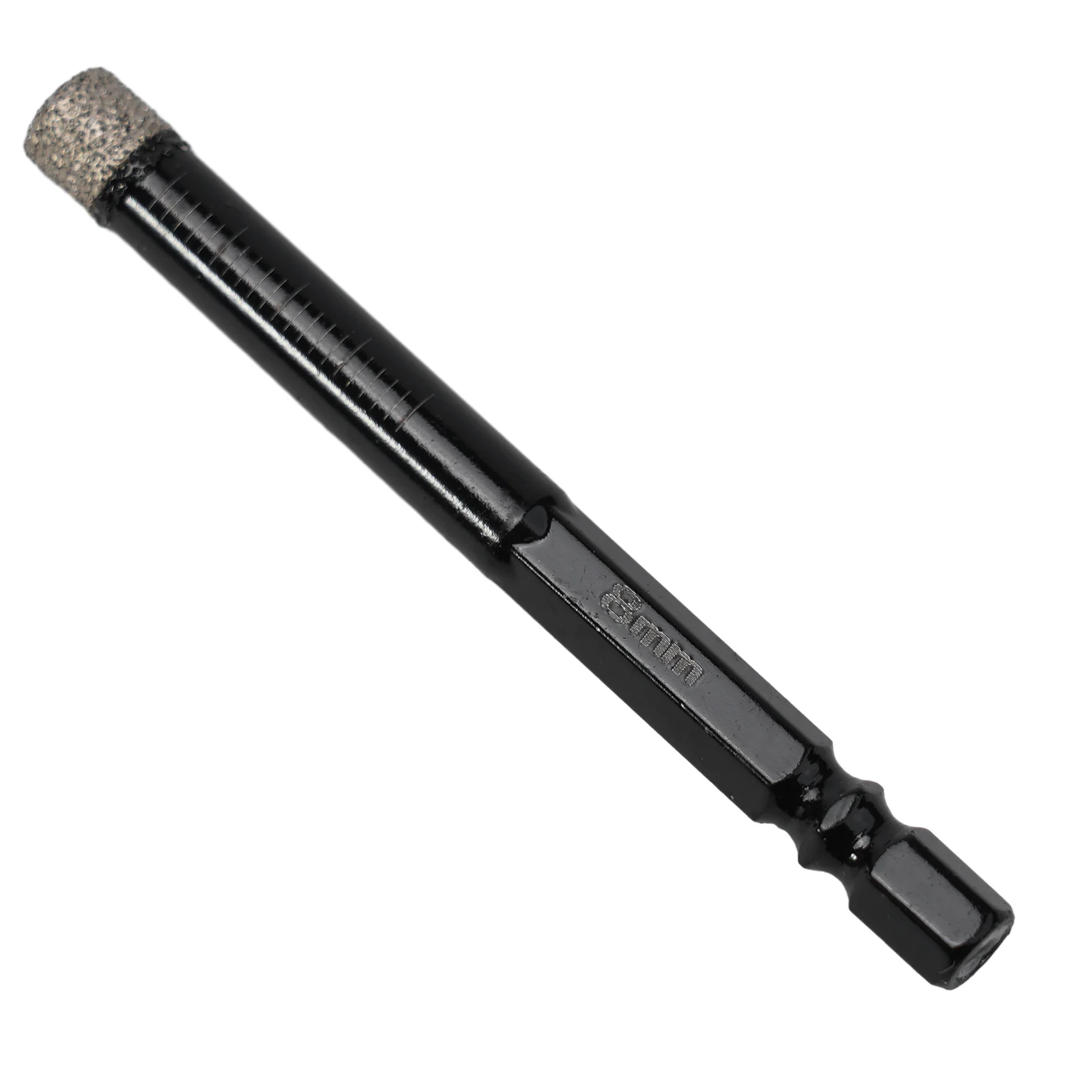 Vacuum Brazed Emery Dry Drill Bits 5 Pack for Granite Marble Concrete Tile Ceramic Glass Hard Plastic Drilling Applications