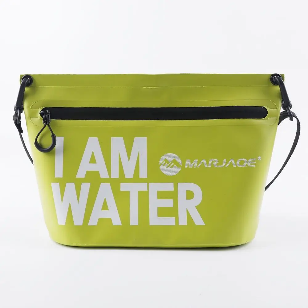 

Creative Waterproof Storage Bag Portable PVC Swimming Pouch Large Capacity with Zipper Rainproof Shoulder Bags Outdoor