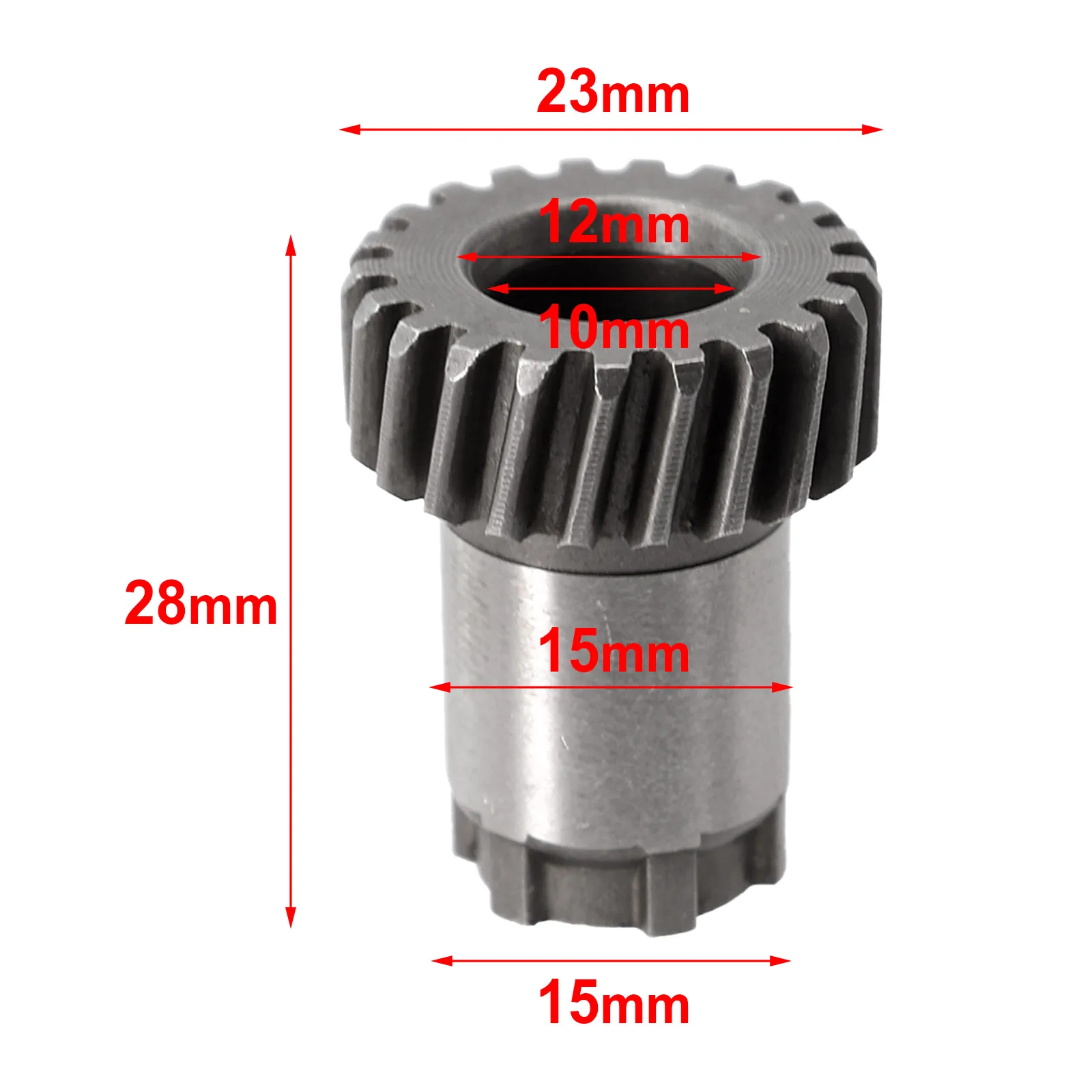 Tipo di trapano 4/5/6 denti Ingranaggio conico a spirale per GBH2-24 Utensile elettrico per trapano a percussione GBH2-24 Martello elettrico Utensili elettrici Pezzi di ricambio