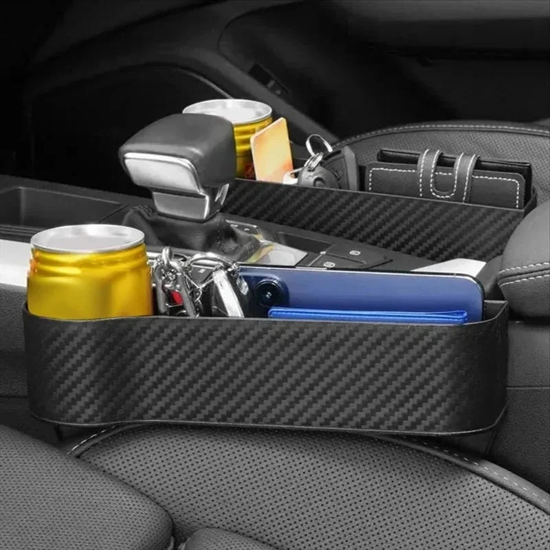 

Car Gap Storage Box 2pcs - Seat Center Console Gap Storage Box, Cup Holder, Interior Products, Car Storage Box, Sorting Box