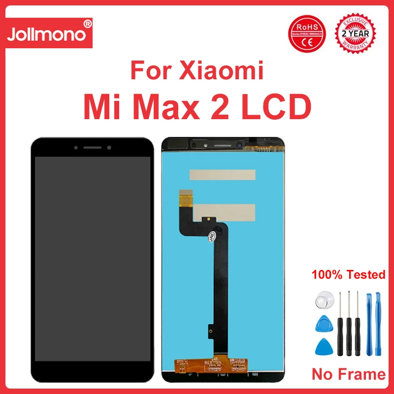 Imagem -02 - Tela Lcd Touch Screen Digital com Substituição do Quadro Xiaomi mi Max 6.44 Mde40