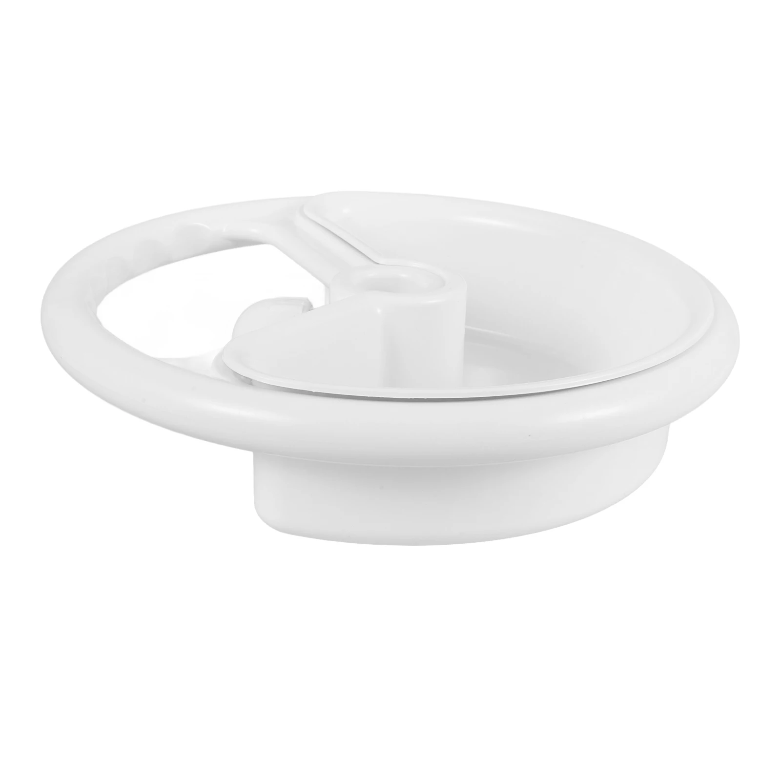 Aksesoris Tiang Infus, Rak Penyimpanan, Nampan Kopi, Piring Putih Besar, AC