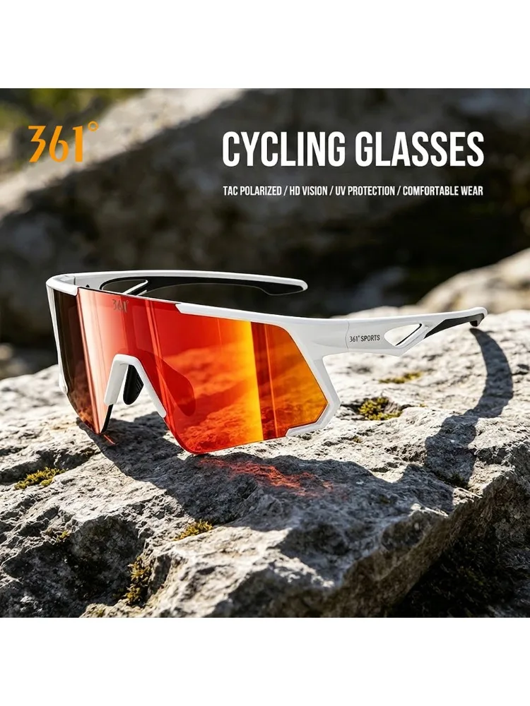 AliExpress 361° 361 Degrees Cycling Glasses Polarized MTB Road Bike Goggle for Man TR90 UV Protection Sunglasses Sport Riding Bicycle Eyeswear