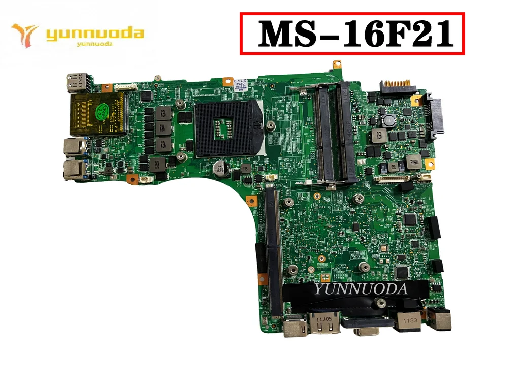 

MS-16F21 For MSI GT60 Laptop Motherboard HM67 DDR3 VER 2.0 100% Tested Good