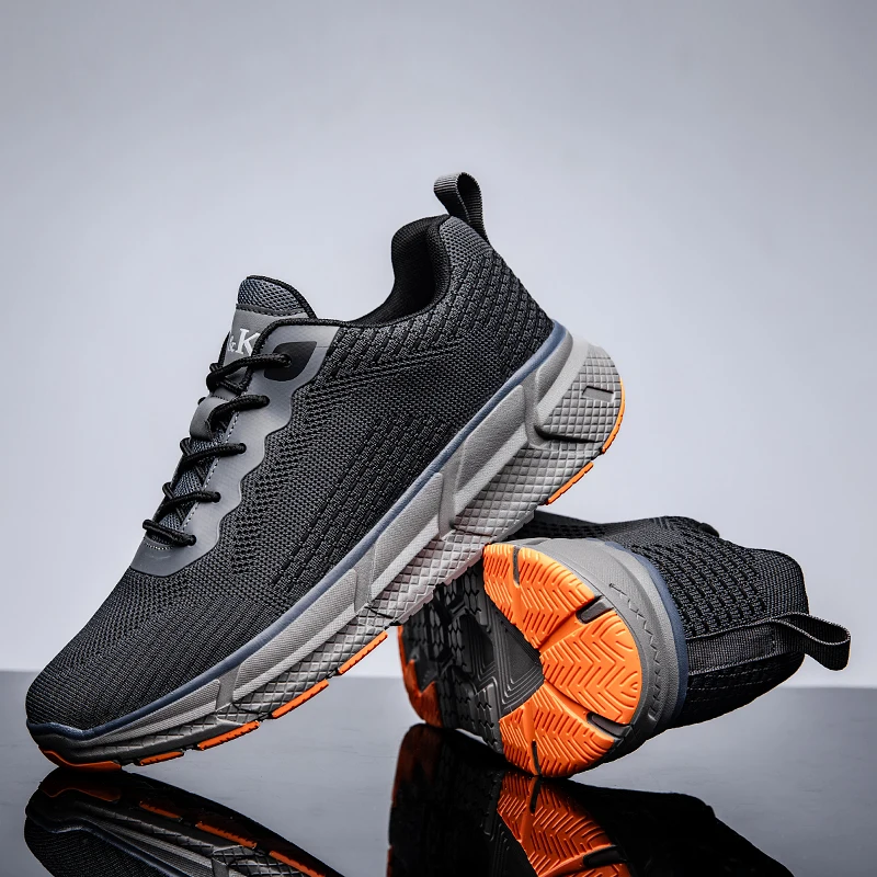 

New Men Running Shoes Casual Walking Leisure Fashion Lace-up Breathable Jogging Comfortable Sneakers Blade Loafers Brand Outdoor