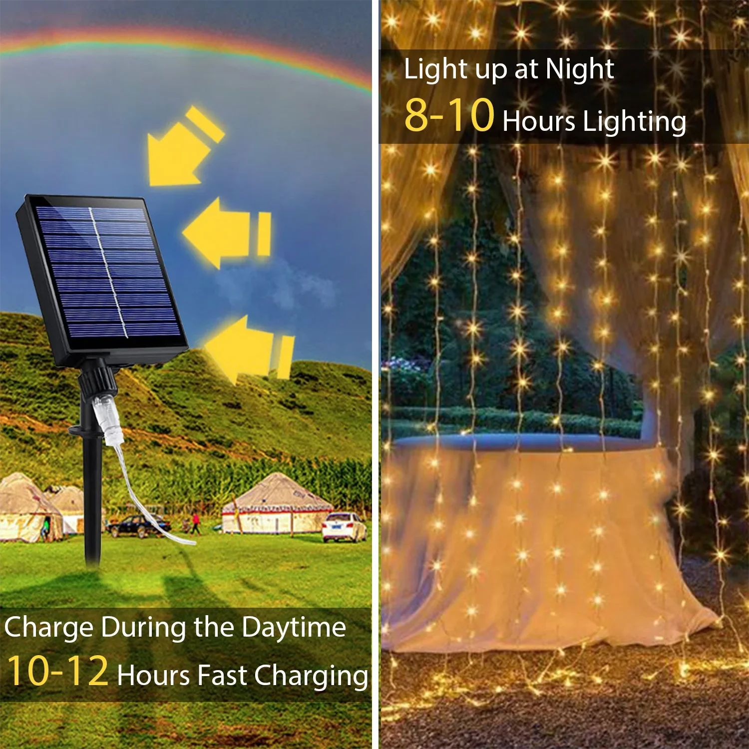 600 LED Waterfall Sring Lights Indoor Bedroom Decoration Christmas Fairy Lights Plug in Holiday Lighting Curtain decor Lamp room