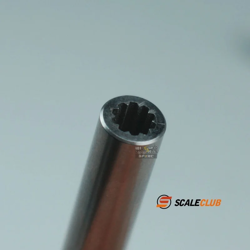 Scaleclub – arbre d'entraînement en acier inoxydable CVD, Joint universel, diamètre intérieur 5MM, camion, voiture d'escalade pour Tamiya Scania 770S MAN Benz