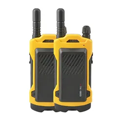 Crianças walkie talkies brinquedo 2-pcs crianças walkie talkies 200 metros gama de rádio brinquedos para acampamento fora caminhadas brinquedos para 3-12-year-old