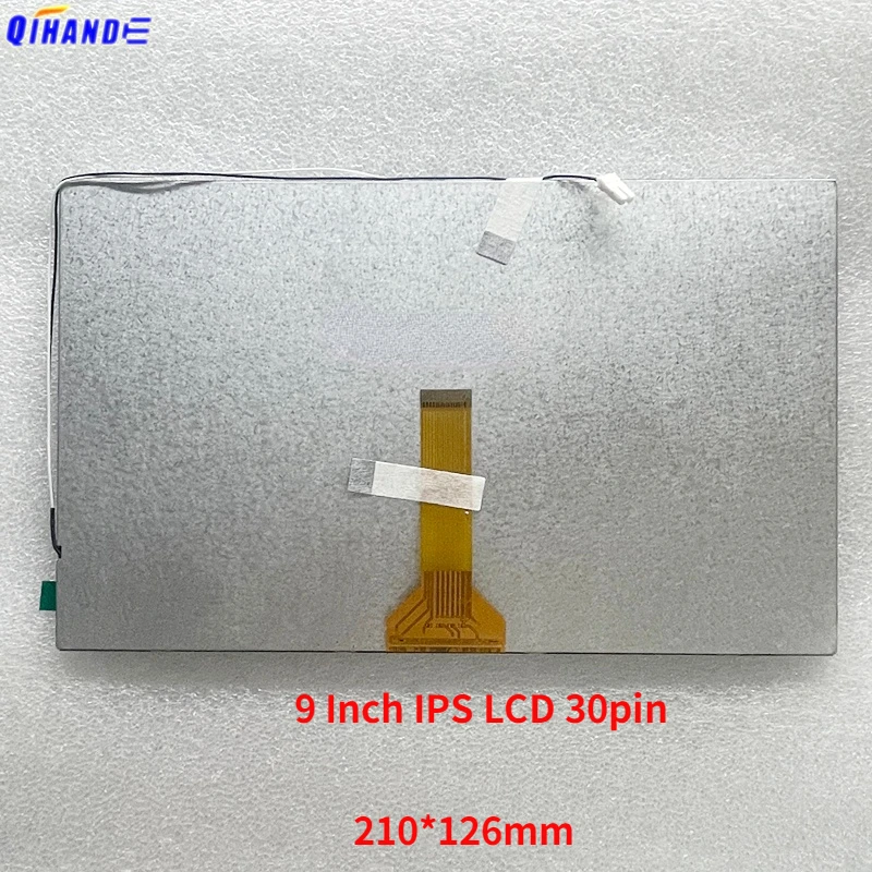 

9 Inch IPS LCD 30pin 210*126mm YY090BIPS BCH090BIPS WD090 For CAR Radio Carpc Carputer 1024*600