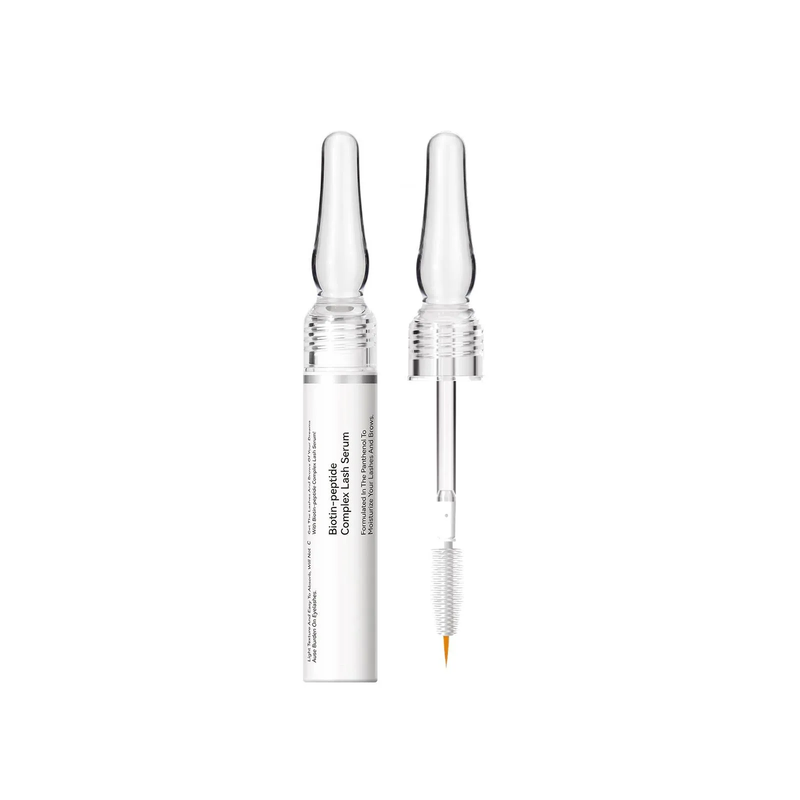Sérum allongeant les cils, sérum de croissance des cils, cadeaux pour femmes qui rend les cils et les sourcils, semble plus épais et plus complet, 2.3ml