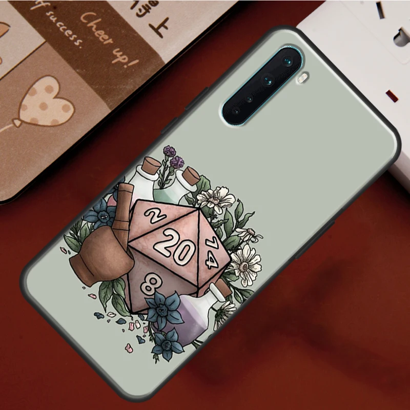 Tabletop Gaming Dice For Realme 10 Pro Plus GT Neo 5 3T C55 C35 C33 C31 C30 C21Y OnePlus 11 Nord CE 2 3 Lite Case