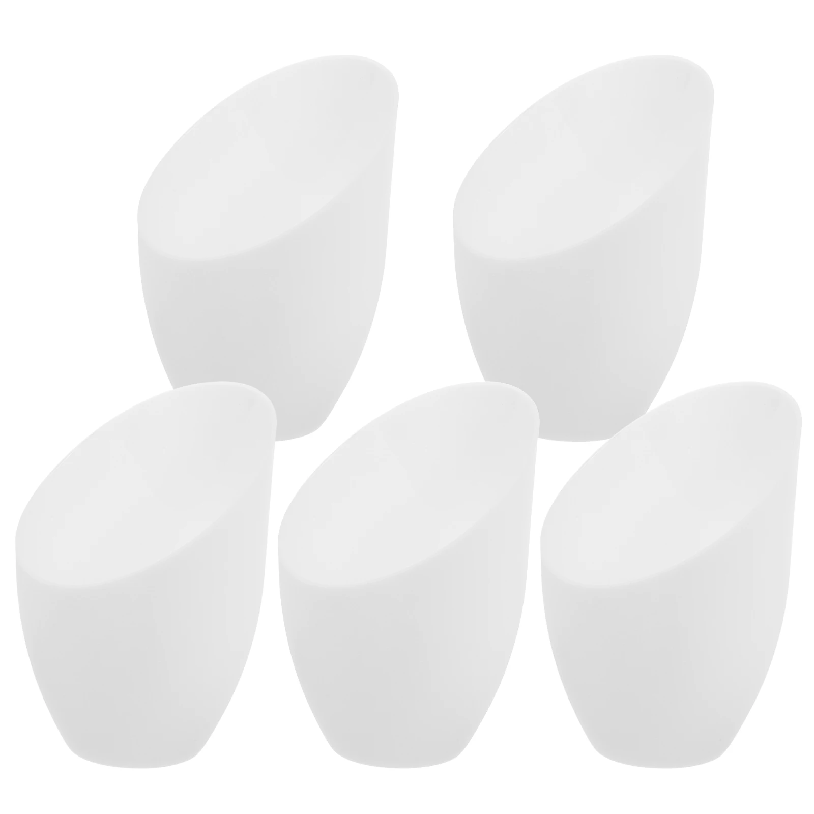 

5pcs Horseshoe Lampshade 42mm White Middle Hole Plastic Light Cover Desk Lamp Chimney Bedroom Living Room Study Kids Room