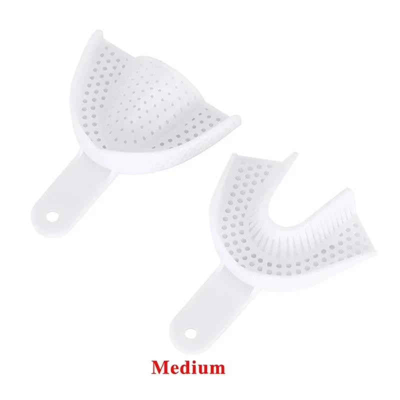 Прозрачный стоматологический слепочный лоток для литья зубов, регистрации прикусов, ортодонтического лечения и лабораторного использования