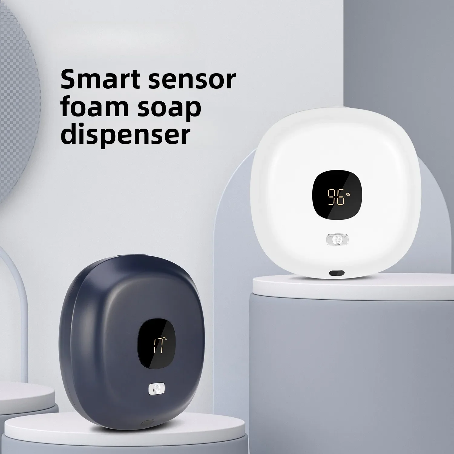 2026 New UpgradeNew Type Of Foam Hand Sanitizer Machine Automatic Sensor Soap Dispenser Household Wall-mounted Foam Machine
