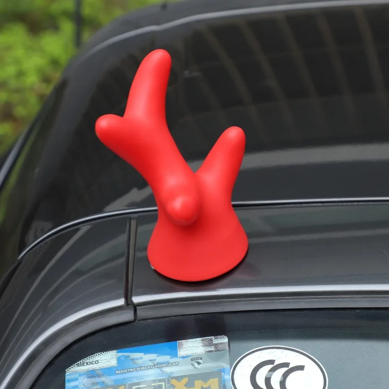 صالح لمازدا MX-5 مياتا رودستر 2016-2024 بولي كلوريد الفينيل سقف السيارة الديكور الغزلان قرن الوعل ملصقات ثلاثية الأبعاد اكسسوارات السيارات