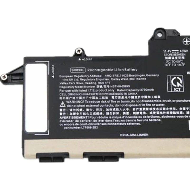 New SX03XL SX03045XL SX03045XL-PL HSTNN-IB9D HSTNN-IB9I L77689-171 Laptop Battery For HP ProBook X360 435 G7 G8 13.3