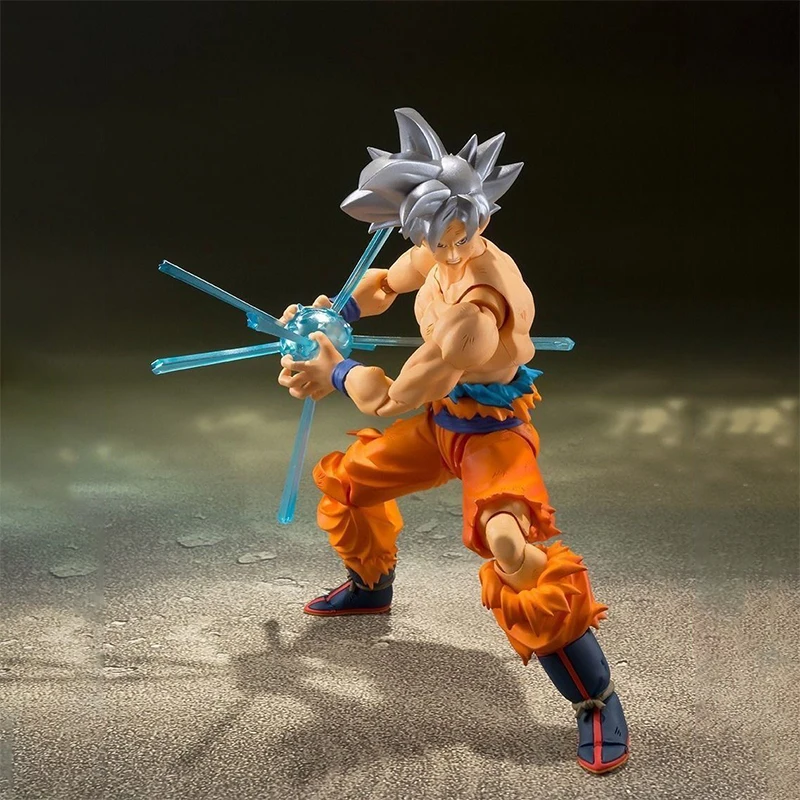 Dragon Ball Z Son Goku Action Figure White Hair Figurine Figuras Anime 16cm Sh Figuarts Collection Manga Model Toy Kid Cool Gift