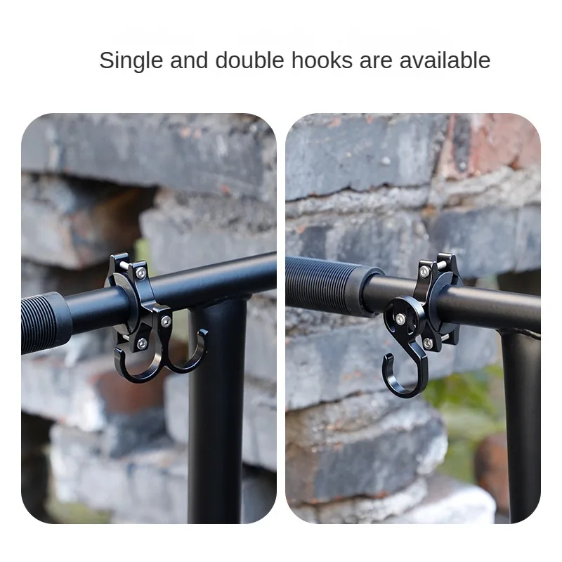 Adjustable Bike Universal Hooks Hanging Bag Multifunction Bicycle Scooter Hook Holder Rack Buckle Hanger Bicycle Accessories