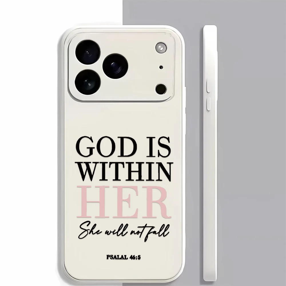 

GOD Phone Case for iPhone17Pro Max/17Pro/17/16/15/14/13/12/11/Pro/Plus Fashion Friend Gift Aesthetic Phone Case
