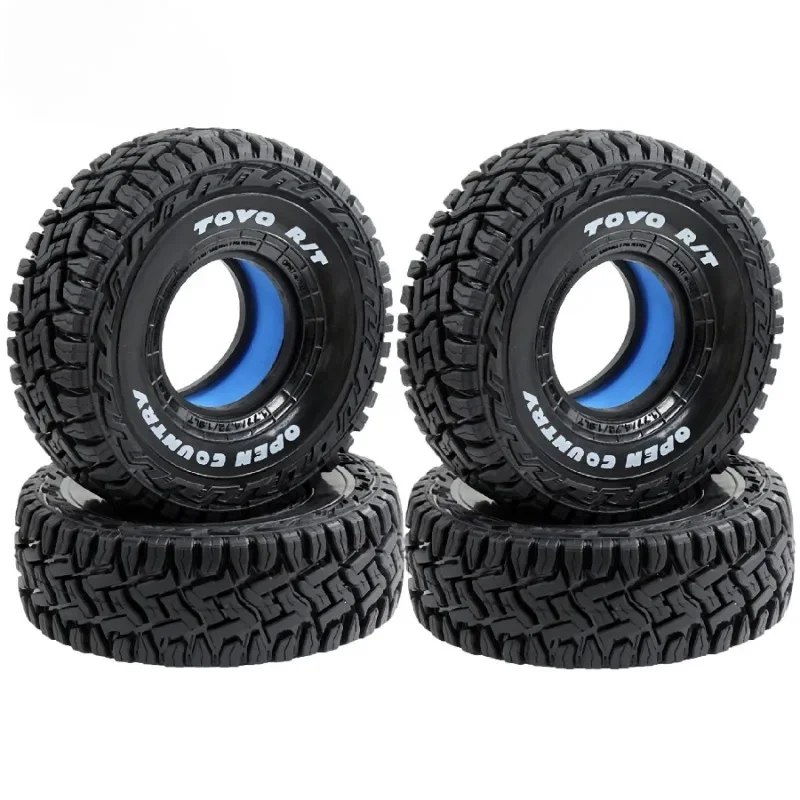 

4PCS 1.9'' Soft Rubber Tires OD 120MM for 1/10 RC Crawler Car Axial SCX10 90046 W218