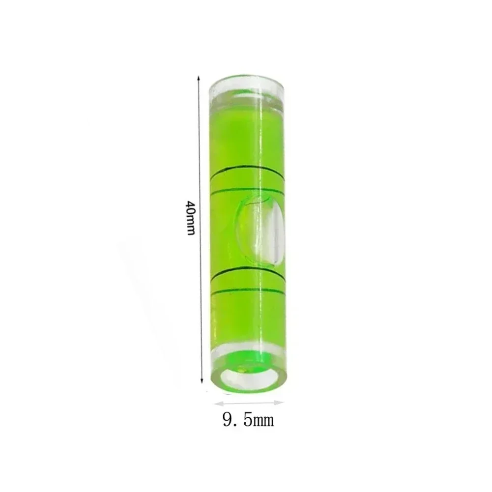 2pcs High-Precision Horizontal Bubble Bead Type Spirit Level Mechanical Strip Bubble Level Bubble Spirit Level Measuring Tools