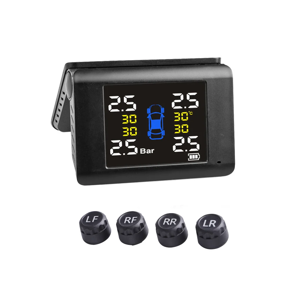

Hot Car TPMS Solar Tire Pressure Monitoring System