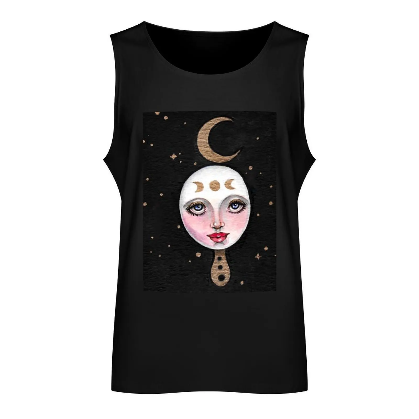 Moon Child Tank Top men gym clothing tops gym accessories men sleeveless tshirts for men