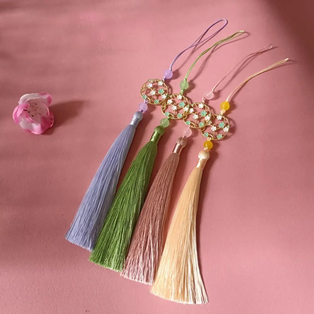 Fashion Lucky Bookmark Tassels DIY Crafts Blessing Tassel Car Keyring Lanyard Phone Pendant Chain Earrings