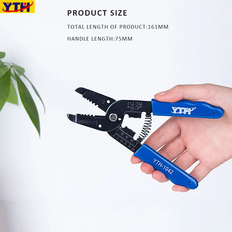 4 in 1 0.2-5.5mm² Cable Wire Stripping Cutting Crimpping Separate Pliers  Multifunction Electrical Hand Tools for Electrician