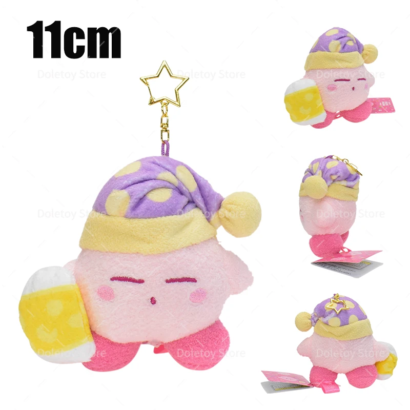 25 Styles Kirby Cosplay Plush Toys 12 Constellations Libra Kirby Stuffed Dolls kawaii Sleep kirby Pendant for Kids Birthday Gift