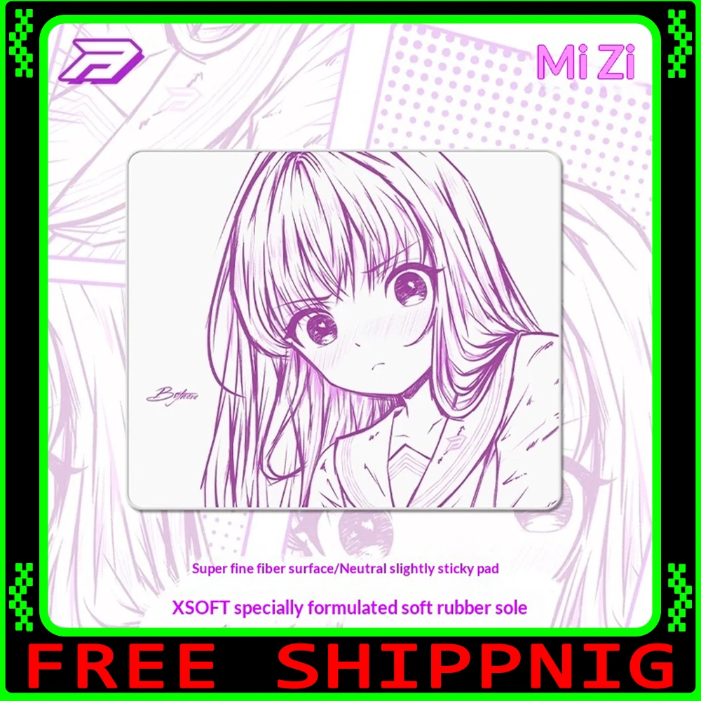 Bythere Love Gaming Mousepad FPS Astringency and Speed Mouse Pad Skin-Friendly Skidproof For CSGO APEX Valorant Pc Accessories