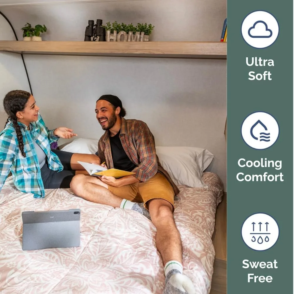 

cozyway 1/3 bifold rv short queen mattress - 8 inch memory foam, perfect for rvs and campers, queen short mattress alternative