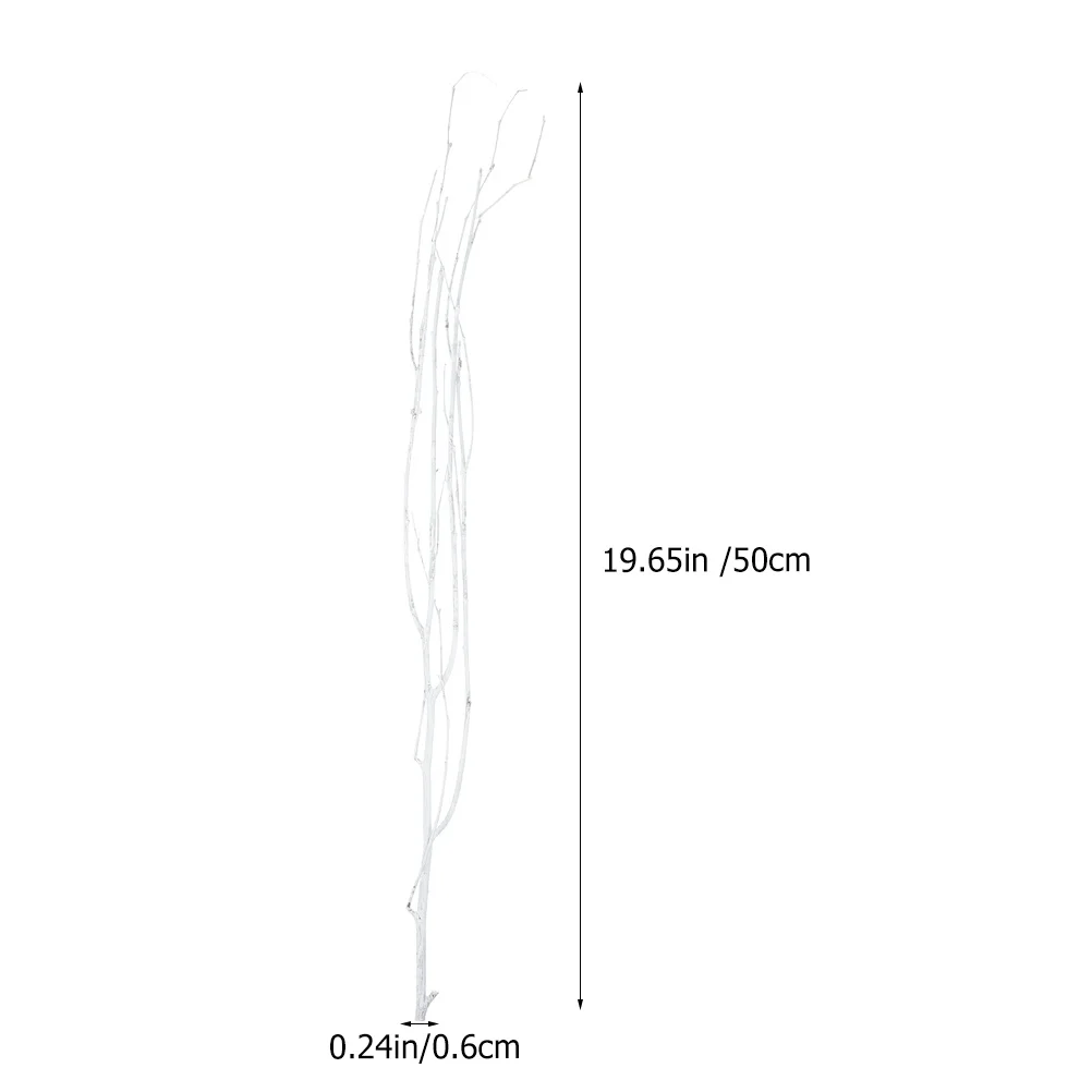 12Pcs Natural Dried Twigs Small Branches Decorative Vase Filler for Home Wedding Party Centerpiece Dried Branches