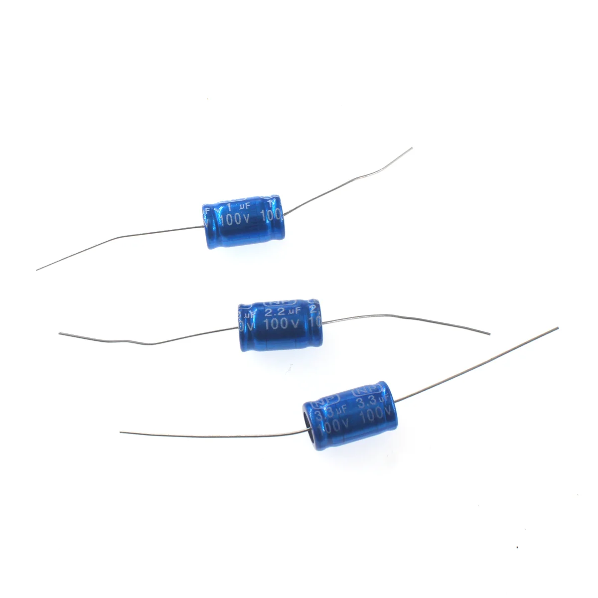 Imagem -04 - Capacitor Eletrolítico para Alto-falante Divisor de Frequência Acessórios Crossover 15 Uf220uf 100v 10 Pcs