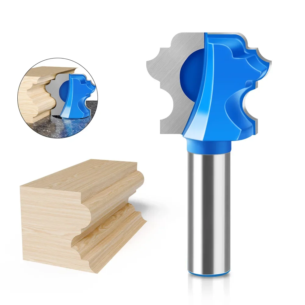 1PC 1/2 Shank 12mm Shank Multiform Multi-Profile Molding Router Bit Door Knife Woodworking Cutter