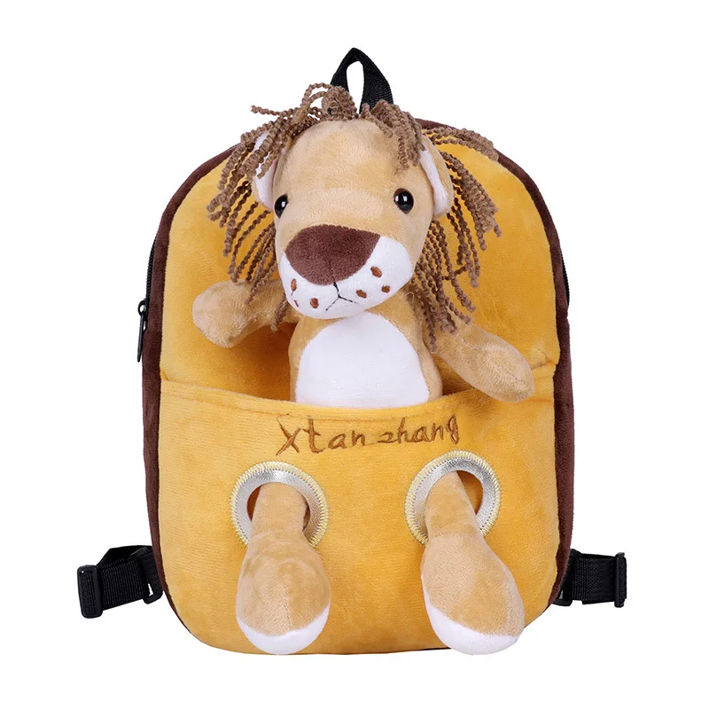 Необычный детский рюкзак с героями мультфильмов, милый плюшевый рюкзак для мальчиков и девочек, подарок для детского сада, Студенческая дорожная сумка Y2k
