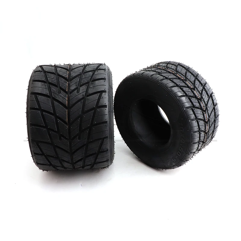 Front 10x4.50-5 Rear 11x7.10-5 Inch Rain Tire Tubeless Tire for off-road drift karting accessories.