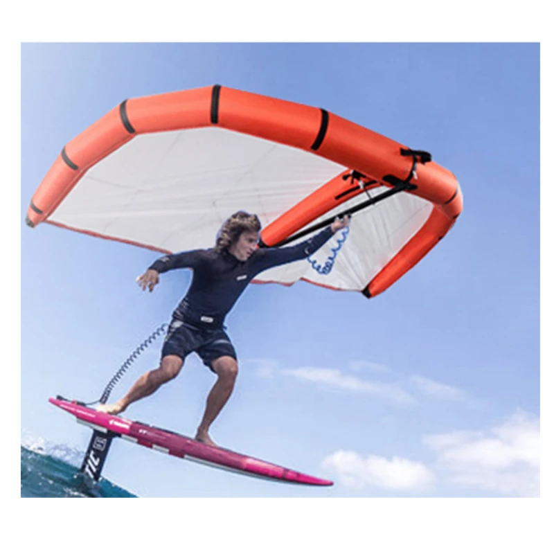 Logo Foil Wing Kite Handheld Inflatable Wing Foil Kite Surfing Wing Surfing Kite SnowSurfing Strap Accessories