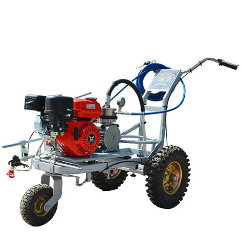 

Road cold spray marking machine, parking lot parking line drawing machine
