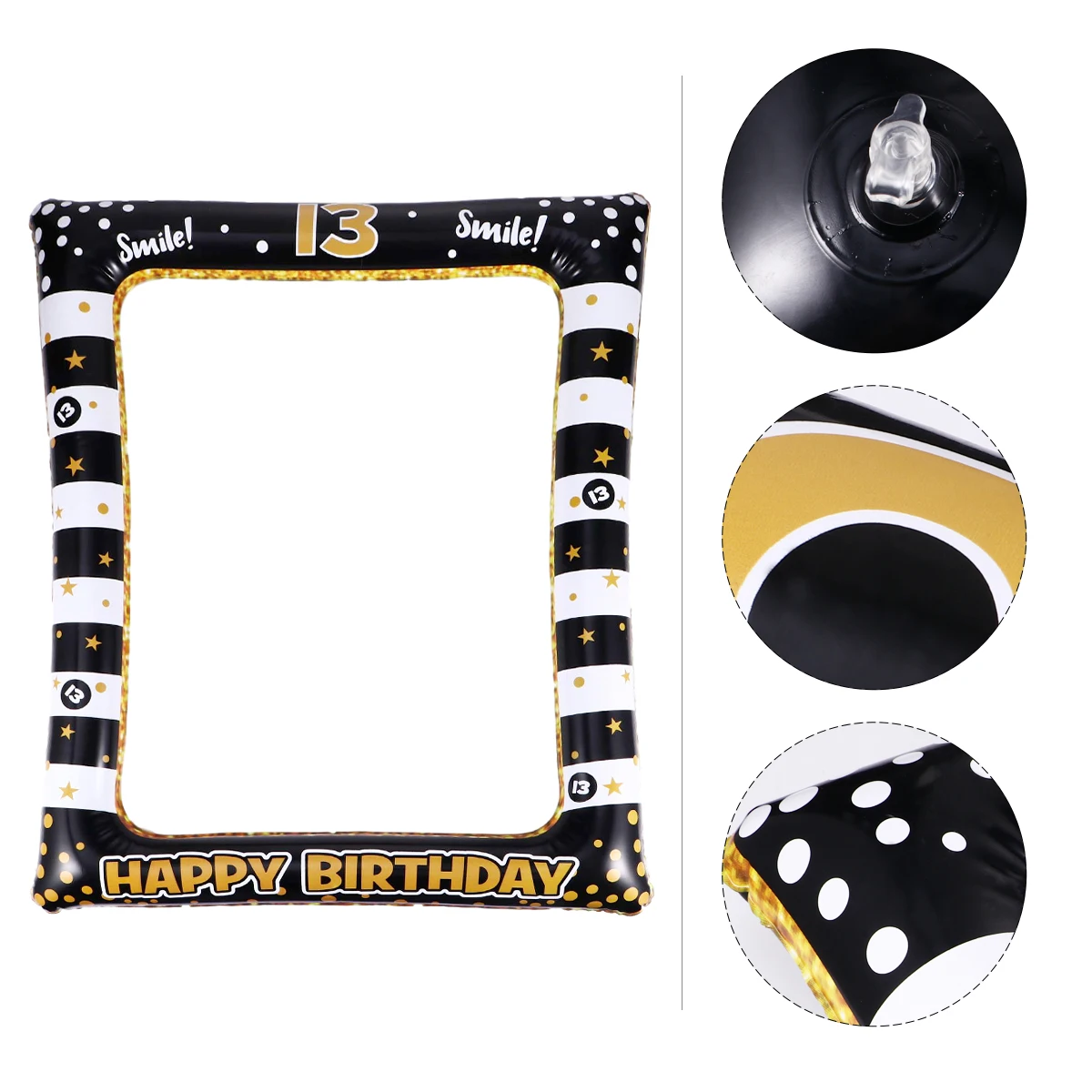 

Birthday Photo Frame Prop Inflatable Party Supplies The Sign Props Plastic Frames Travel Picture
